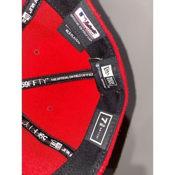 Washington Nationals New Era Authentic On-Field 59FIFTY Fitted Cap Red - Picture 6 of 6